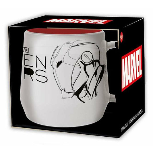 Cup with Box Marvel Ceramic 360 ml-0