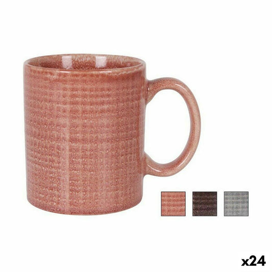 Cup La Mediterránea Reassure 380 ml Ceramic Rectangular (24 Units)-0